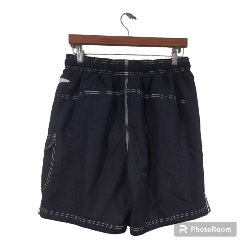 Men's Speedo Navy Blue Board Shorts Size Large - Picture 2 of 7